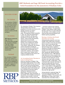 RBP Methods and Sage 100 Fund Accounting Provide a Solid