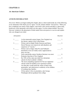 CHAPTER 11 An American Culture