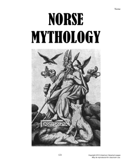Norse Mythology Background