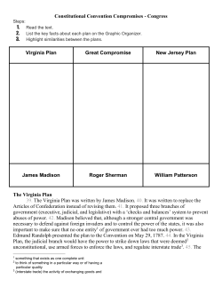 Constitutional Convention Compromises