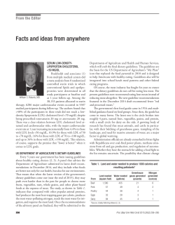 Facts and ideas from anywhere