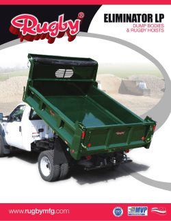 eliminator lp - Rugby Manufacturing