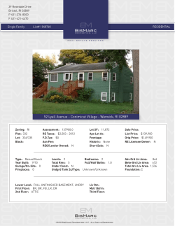 52 Lyall Avenue - Conimicut Village