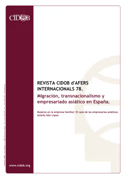 Mujeres en la empresa familiar: El caso de las empresarias