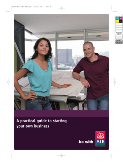 A practical guide to starting your own business