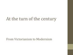 At the turn of the century