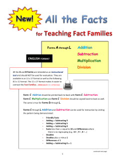 All the Facts (Power of Ten)
