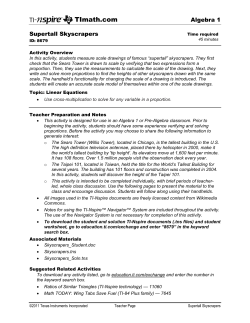 Teacher Notes PDF - TI Education
