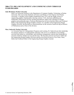 Idea Development And Communication Through Storyboards