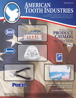 expansor&reg; series - American Tooth Industries