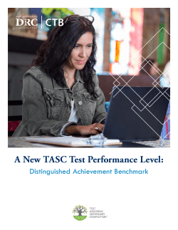 A New TASC Test Performance Level