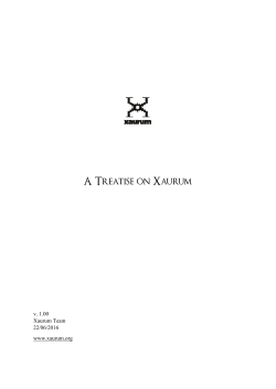 A Treatise on Xaurum