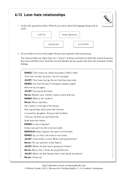 Love-hate relationships