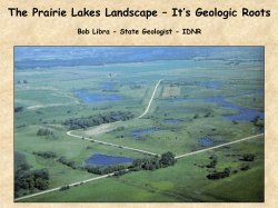 The Prairie Lakes Landscape