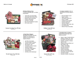 Seasons Greetings Tray $70 cdn Holiday Train $105 cdn Tis the