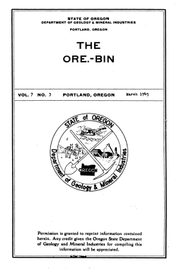 n 3 - Oregon Department of Geology and Mineral Industries