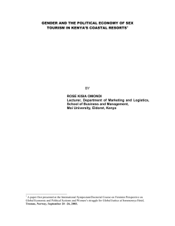 gender and the political economy of sex