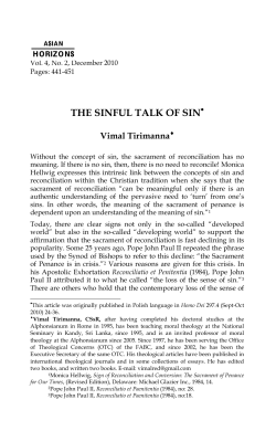THE SINFUL TALK OF SIN