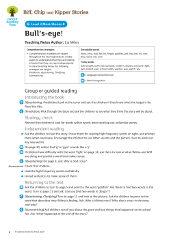 Bull`s-eye! - Oxford University Press