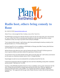 Radio host, others bring comedy to Raue