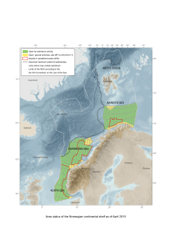 NORTH SEA BARENTS SEA ARCTIC OCEAN NORWEGIAN SEA