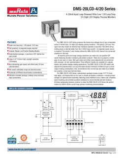DMS-20LCD-4/20 Series - Murata Power Solutions