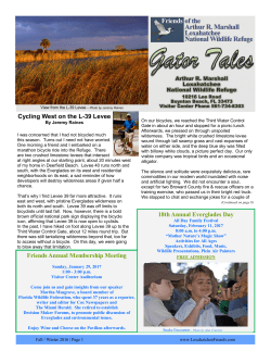 18th Annual Everglades Day Friends Annual Membership Meeting