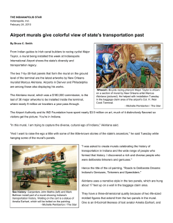 Airport murals give colorful view of state`s transportation past