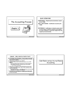 The Accounting Process