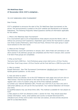 3. What are the Prizes? Total prize fund is 6000 Euro &ndash; Each