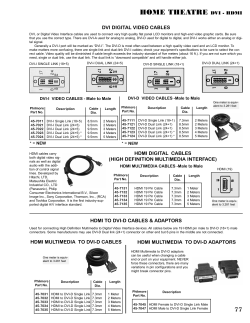 home theatre dvi - hdmi