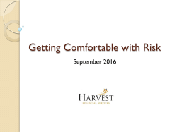 Risk - Harvest Financial