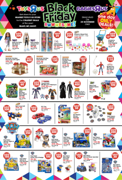 SAVE 200 - Toys R Us