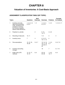 assignment classification table