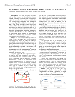 The Effect of Porosity on the Thermal Inertia of Light and Dark Gravel