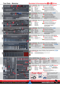Tool Sets - Modular - Snap