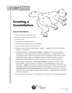 Creating a Constellation