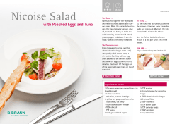 Nicoise Salad - B. Braun Brasil