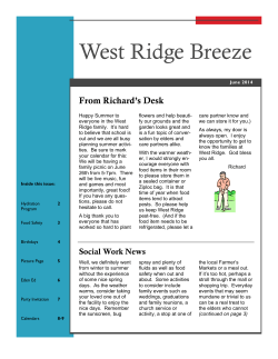 June14 - West Ridge Care Center