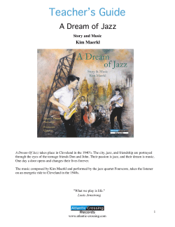 Dream of Jazz - Atlantic Crossing Records