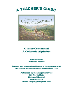 C is for Centennial - Bound to Stay Bound Books