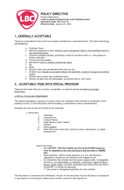 policy directive
