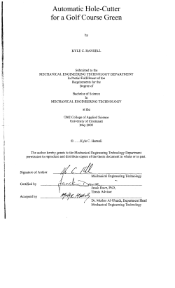 Automatic hole-cutter for a golf course green