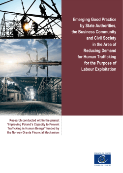 Emerging Good Practice by State Authorities, the Business