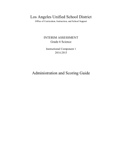 Los Angeles Unified School District Administration and