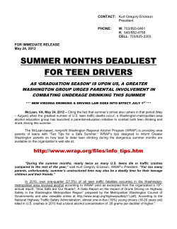 summer months deadliest for teen drivers