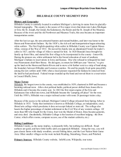Hillsdale County Services - League of Michigan Bicyclists