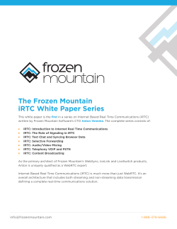 iRTC - Frozen Mountain Software