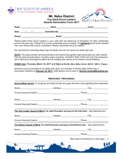 District Award Nominations Form