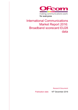 Broadband scorecard EU28 data